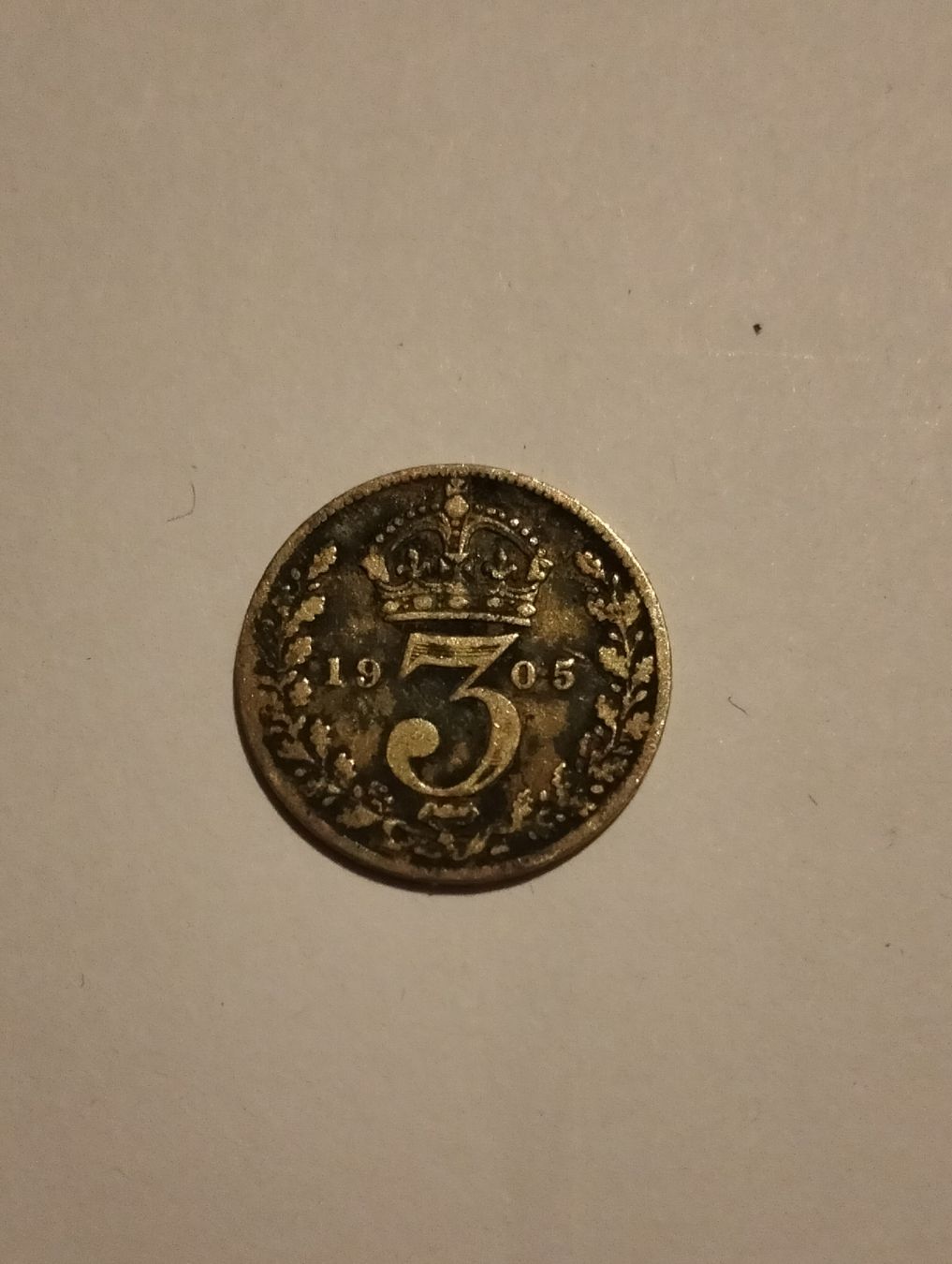 Tutti le monete: 3 Cent Münze von Grossbritannien – Usato da Ossingen venduto da Challenger74
