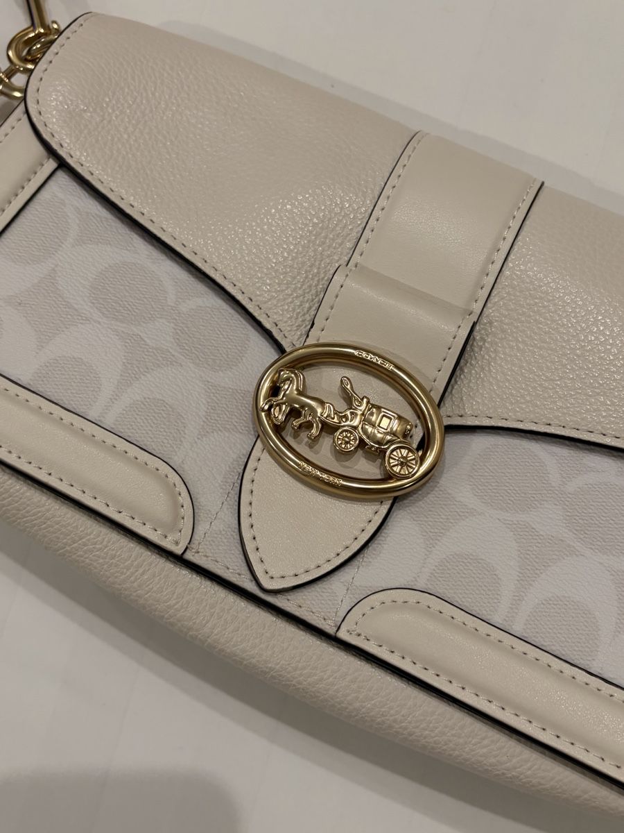 Coach Borse da donna: Coach Georgia Chalk Shoulder Bag – Usato da St.Josefen venduto da lop_lh8d 6