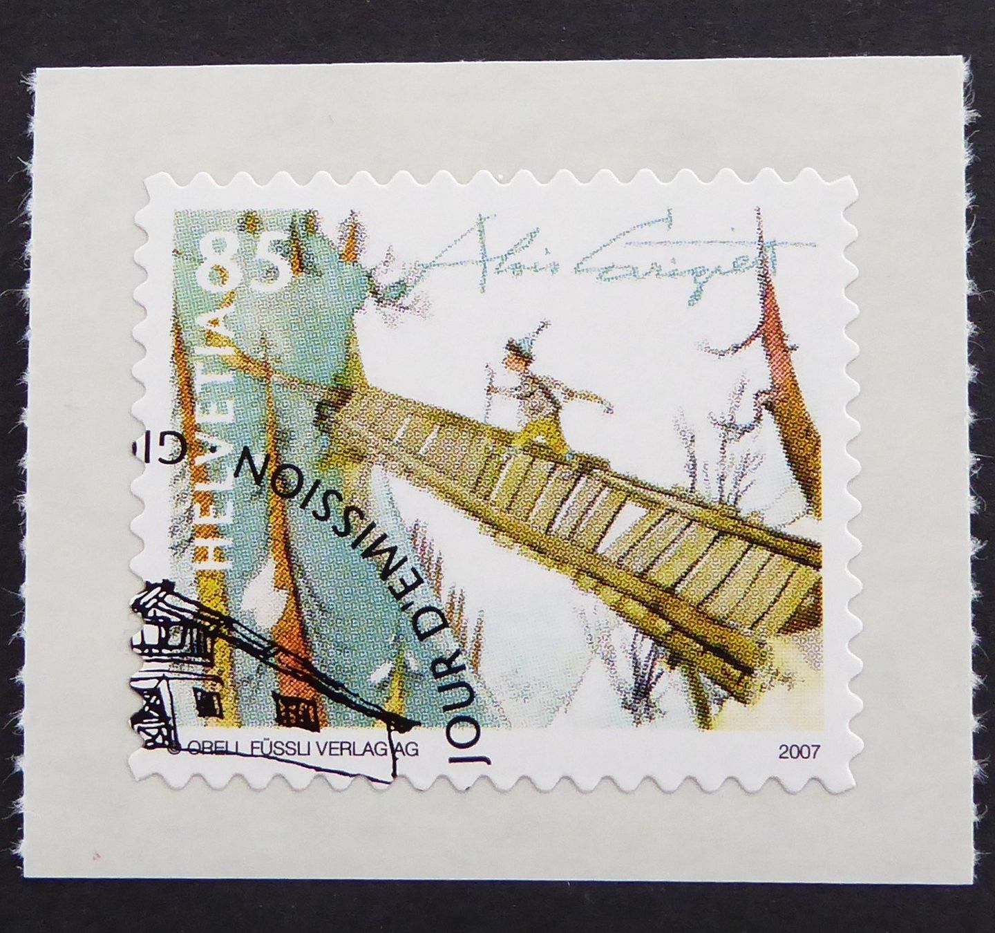 Alle Briefmarken: 2007 - CH - Znr. 1248 / Einzelwert - gest. ES - 06.09.2007 – Neu (gemäss Beschreibung) aus Holziken von Cindy003