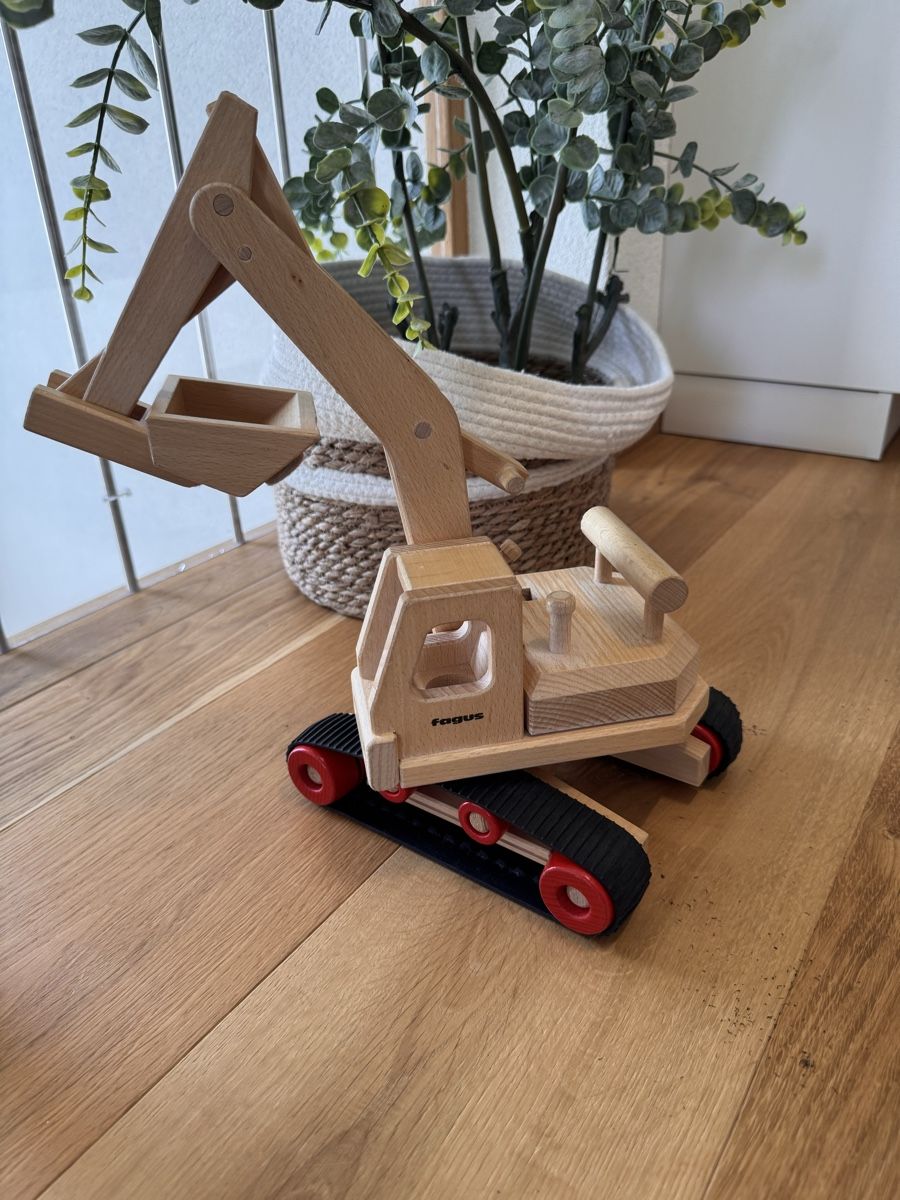 Giocattoli: Fagus Bagger aus Holz – Usato da Oltingen venduto da Funnyface