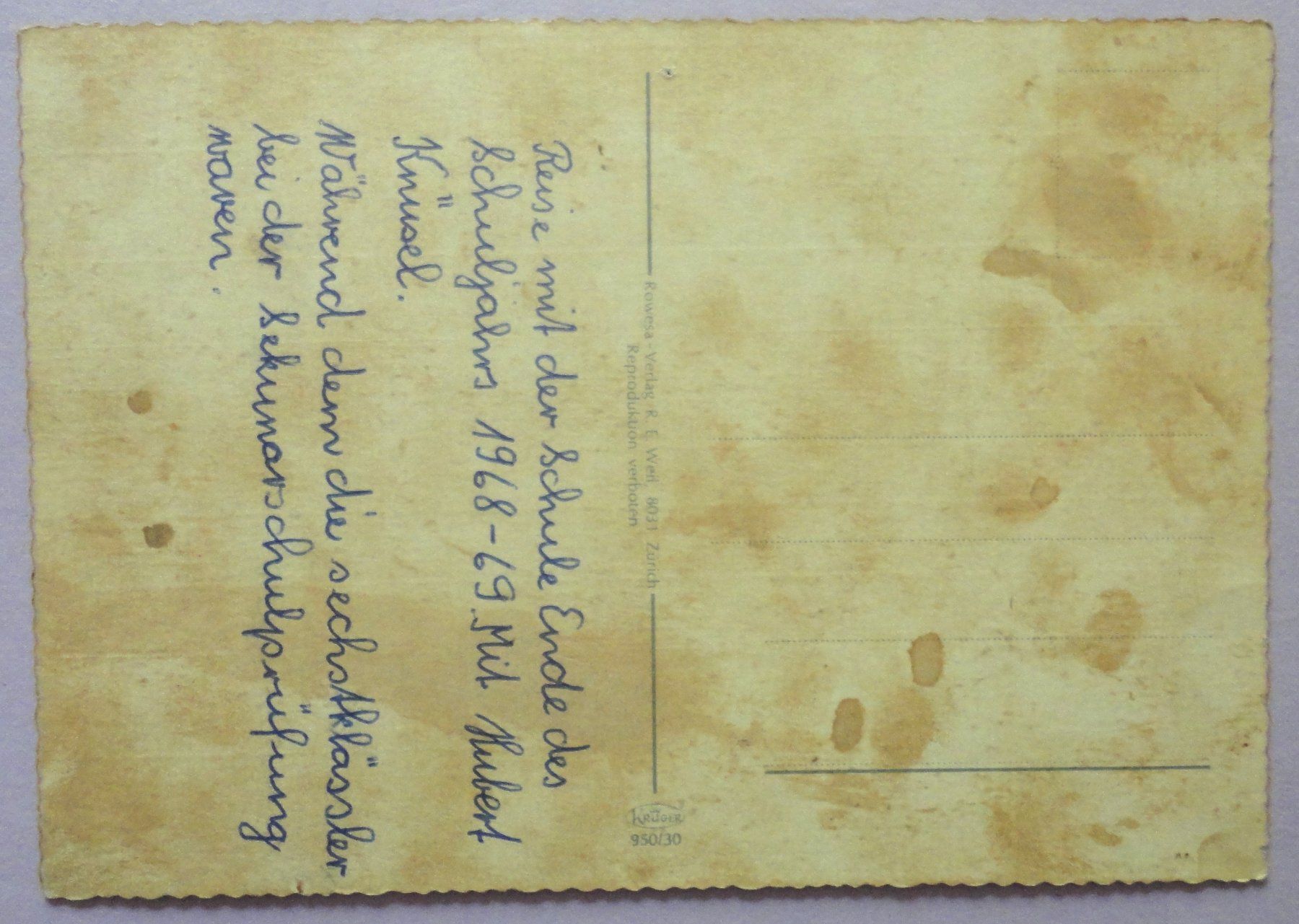 Cartes postales: Luzern – Défectueux à Fétigny par Billy2miny 1