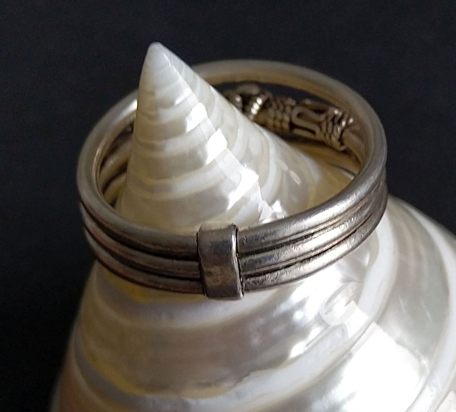 Anelli: XXL RING IN 925 SILBER DAUMENRING – Usato da Romanshorn venduto da BoutiqueA 4