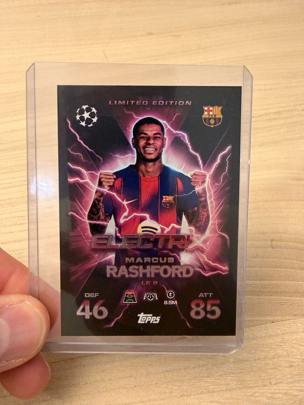 Topps Sammelbilder & Trading cards: Marcus Rashford Topps Electrix LE9 - Top Zustand! – Gebraucht aus Boppelsen von Xavierm