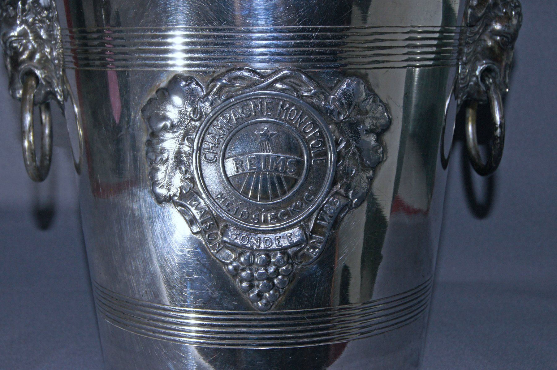 Autres: Champagnerkühler Heidsieck & Co. Versilbert, ca. 1920 – D'occasion à Geroldswil par ARTEFACTO 3