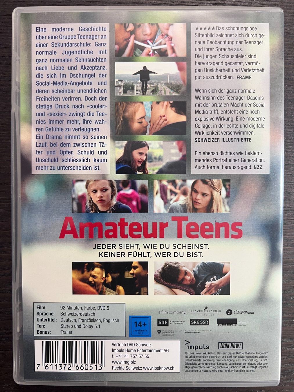 Tutti i DVDs: Amateur Teens – Usato da Zürich venduto da FilmFreunde 1