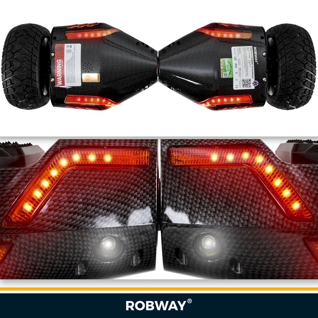 Robway Hoverboards: Robway X2 Hoverboard 8.5 Zoll 700W – Neu und originalverpackt aus Bottighofen von zaap 1
