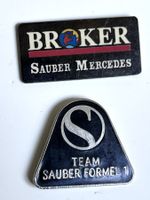 2 Pin Sauber Mercedes Formel