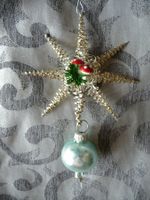 Nostalgischer Christbaumschmuck Stern Fliegenpilz