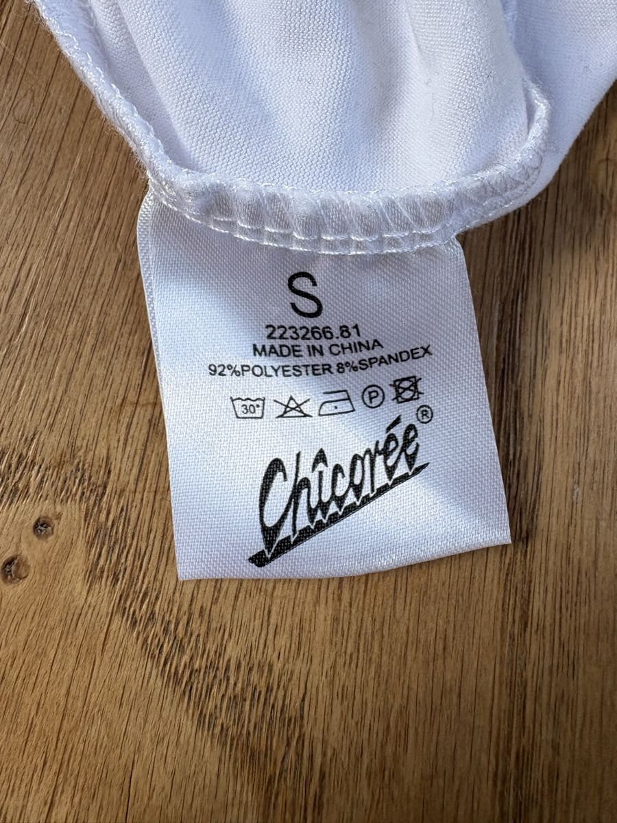 Top: Chicoree Damen Top Weiss in Grösse S  – Usato da Frauenfeld venduto da lin_77m9 5