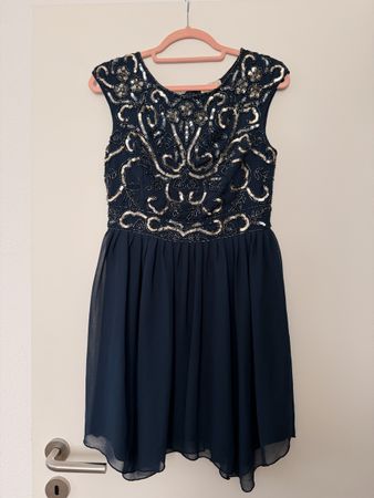 Festlichen Pailetten Kleid, Grösse M