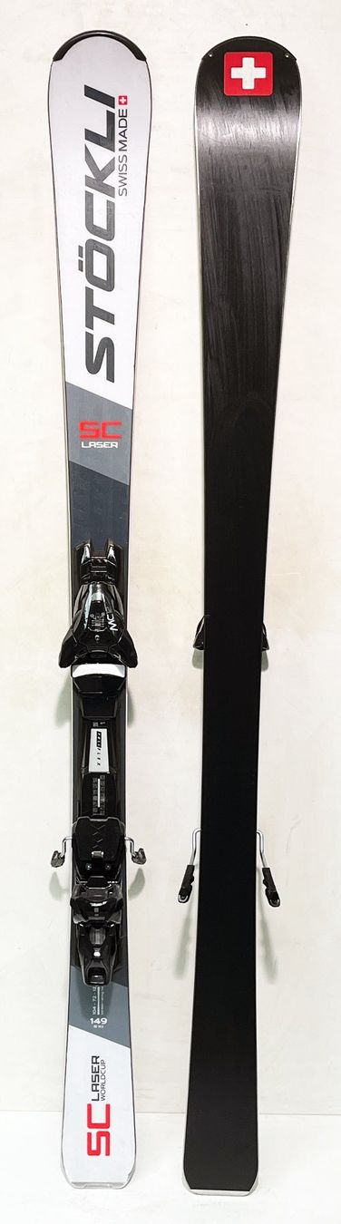 Stöckli Sci: Stöckli LASER  SC WORLDCUP   149 cm; Model 2022 – Usato da Brüttisellen venduto da SkiverkaufStepan 1