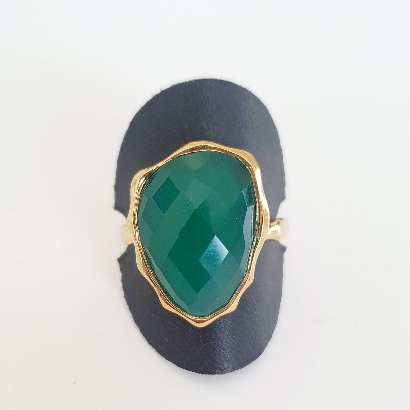 Anelli: Silber Ring 925 Silber vergoldet  gr. 20,3 mm – Usato da Kreuzlingen venduto da Wunderkiste123 1