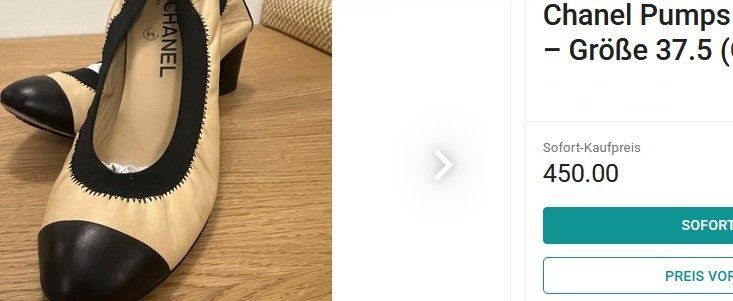 Chanel Scarpe da donna: Chanel Pumps 37C – Difettoso da Collonges venduto da arashee 8