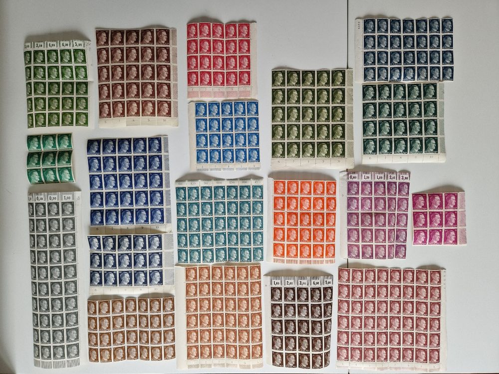 Deutsches Reich Adolf Hitler komplettes Set postfrisch (Neu (gemäss ...