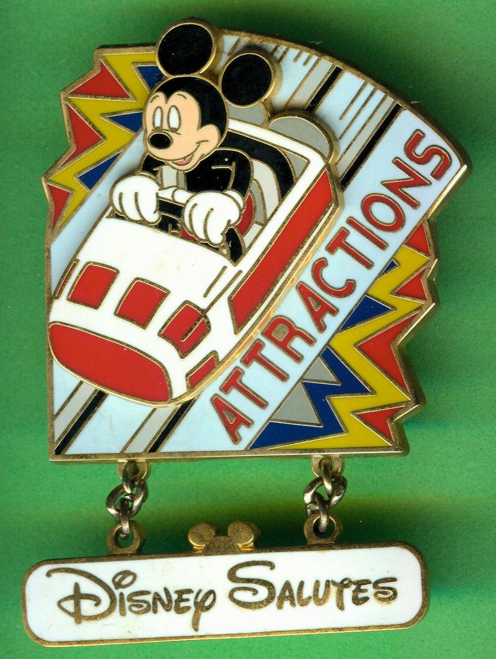 Disney Plaquettes & Badges: Disney Salutes  MICKEY  ATTRACTIONS – D'occasion à Winterthur par Sammleroase