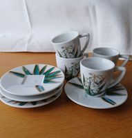 Nespresso Tassen, Espressotassen, 4er Set, Blumendesign
