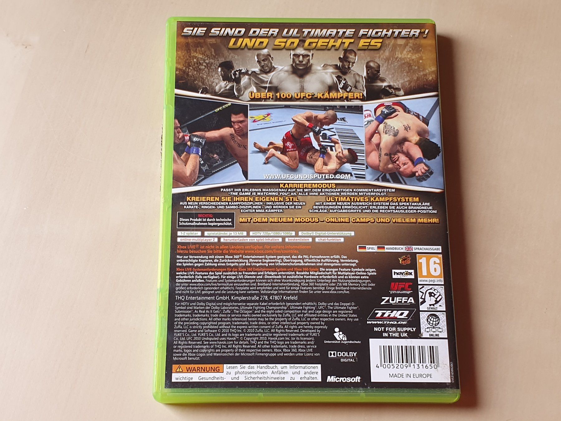 Microsoft Giochi: UFC Undisputed 2010 – Usato da Stansstad venduto da collectorsshop 1