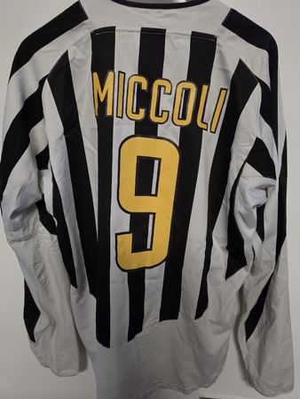 Seltenes Juventus Nike Vintage Trikot Miccoli 9 2003/04