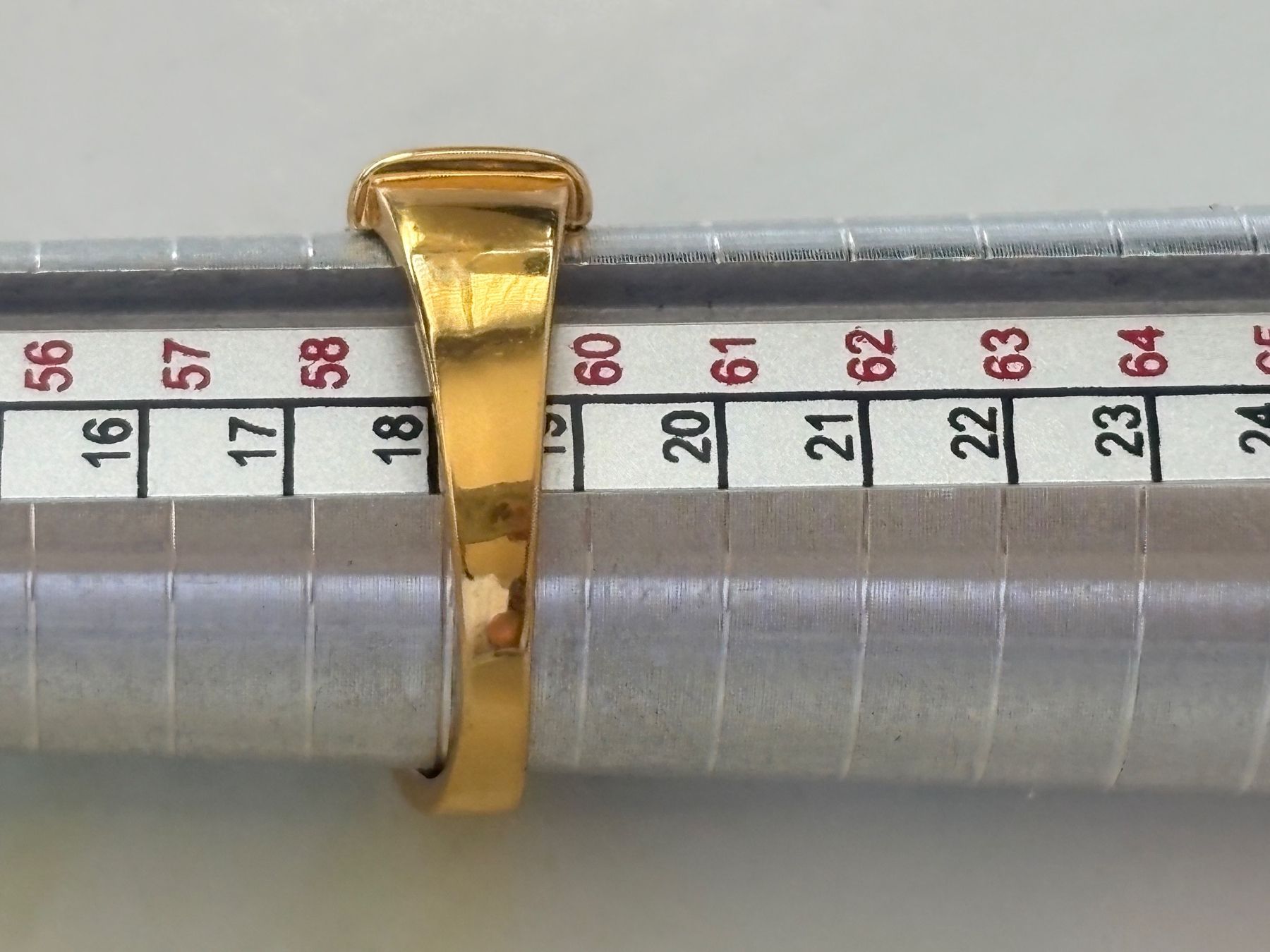 Anelli: Luxus Elegante Gr.19/9 Ring Farbe:  Gold/ blau – Nuovo (secondo la descrizione) da Biel-Bienne venduto da Roserosse13 8