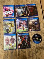 8 Stk. PS4 Games