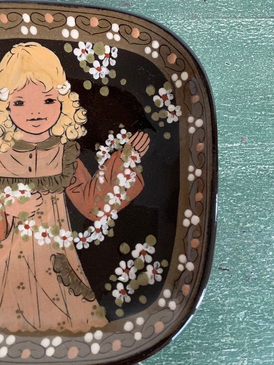 Vintage Keramik Teller Rheinfelden Handarbeit Kaufen auf Ricardo