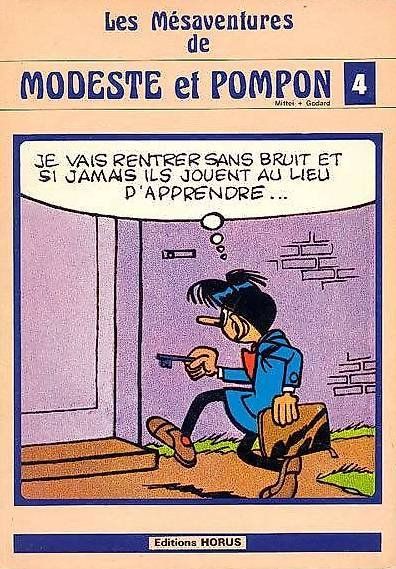 Comics: Les mésaventures de Modeste et Pompon (eo cotée) – Gebraucht aus Echallens von Says1