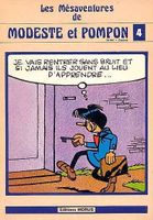 Les mésaventures de Modeste et Pompon (eo cotée)