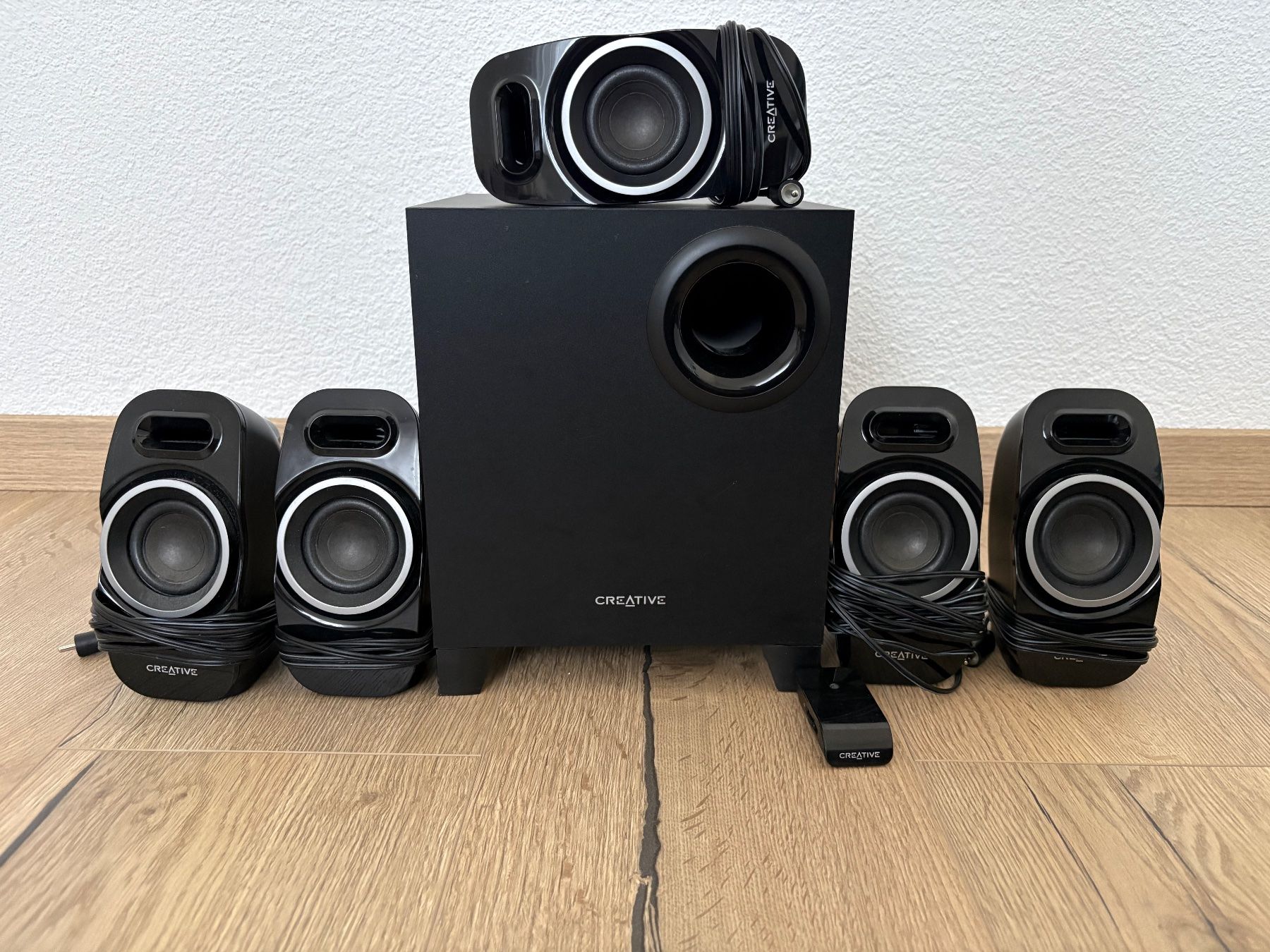 Creative Casse acustiche: 5.1 Lautsprecher-System Creative A550 schwarz gebraucht – Usato da Niederbipp venduto da bame05 4