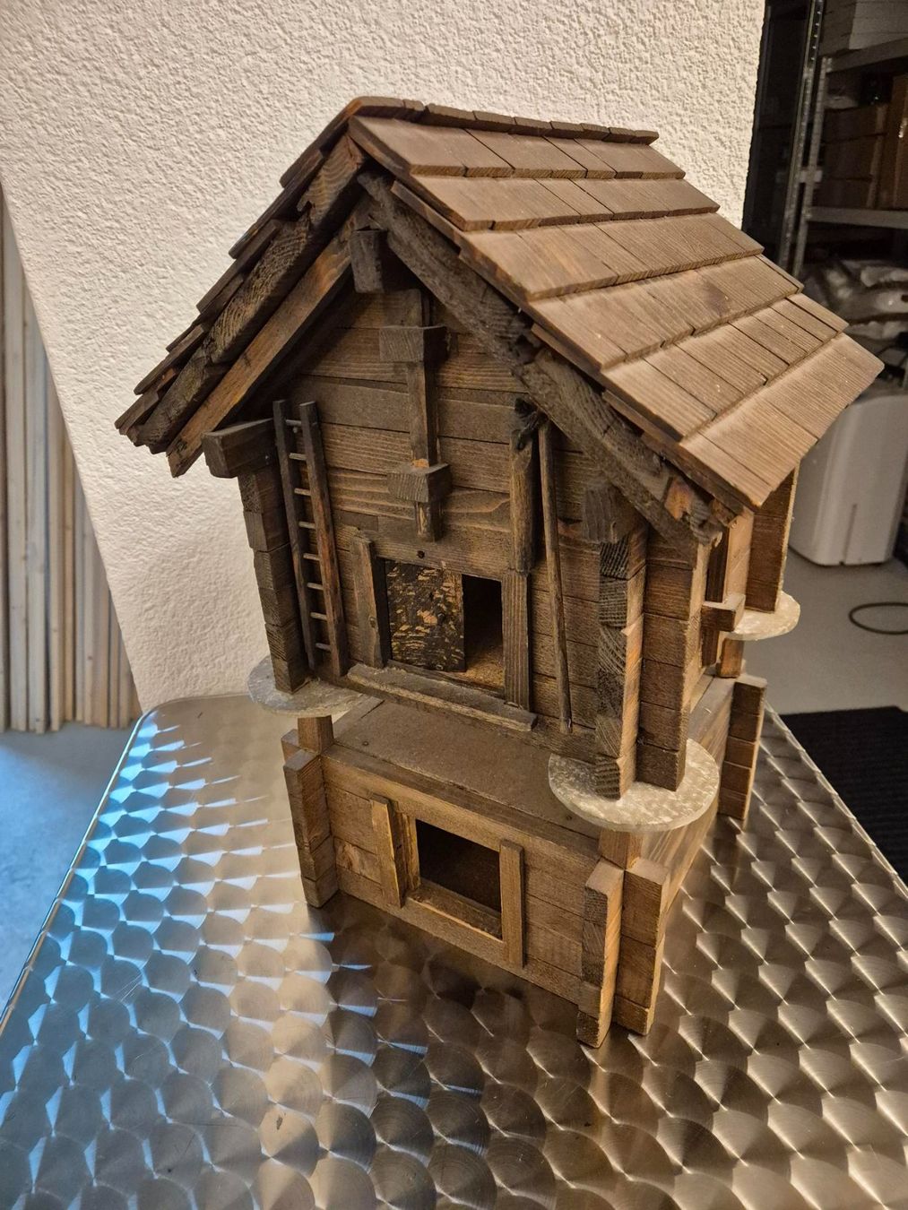 Kit di modellismo & Modellini statici: Wallisserstadel Handarbeit 47cm hoch – Usato da Möriken AG venduto da rog_wwk9