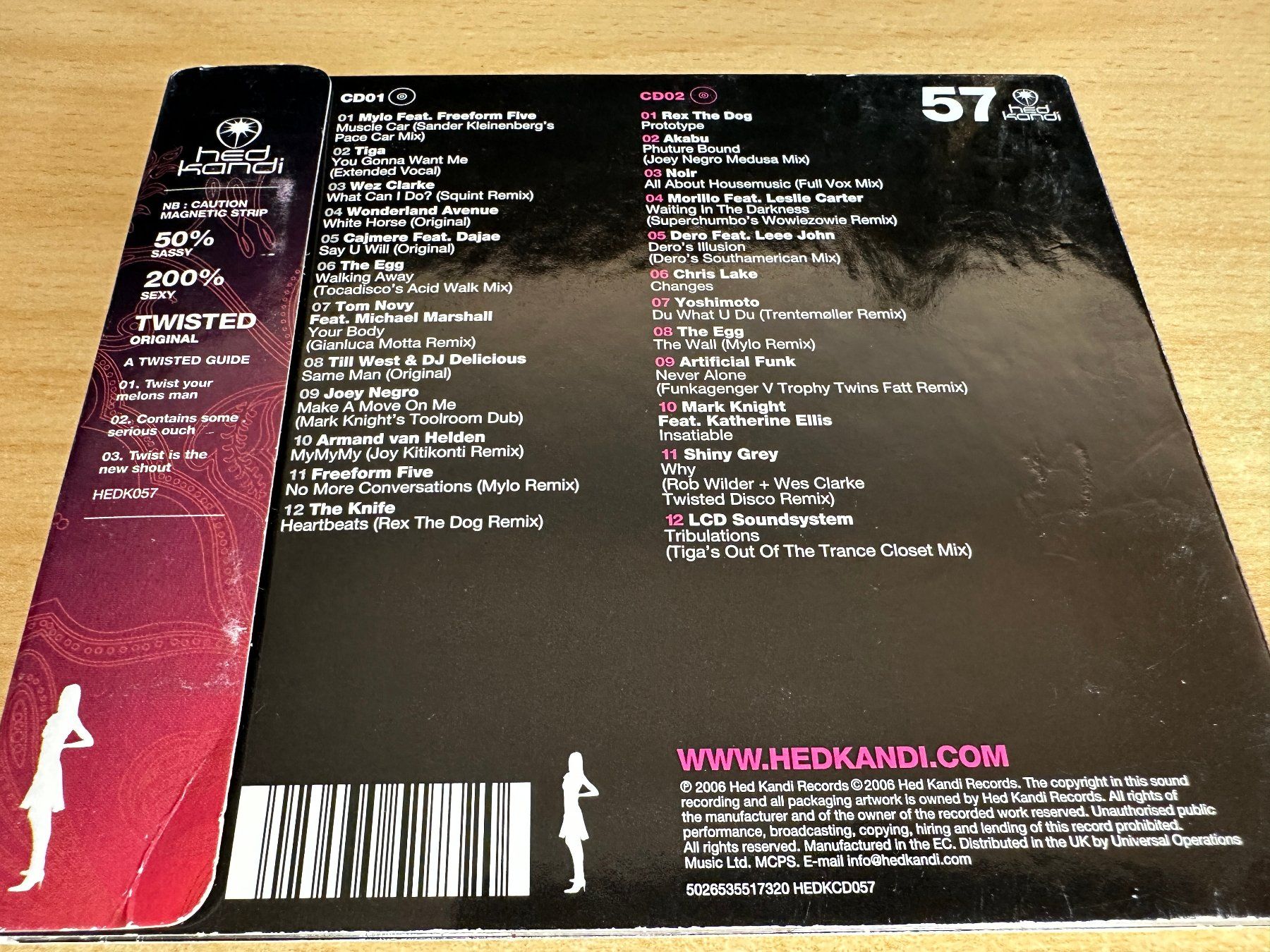CDs: Various - Hed Kandi – Twisted Disco 03.06 - 2 CD – Gebraucht aus Rikon im Tösstal von Alpenmutz 1