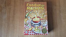 Fondue oder Raclette?, Schweizer Brettspiel, wie neu