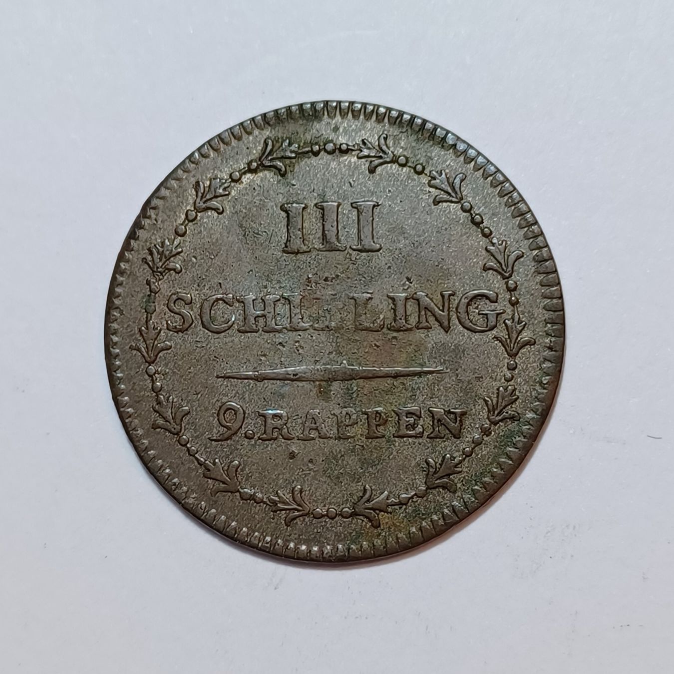 Toutes les monnaies: 3 Schillinge 1806 Glarus – D'occasion à Pfäffikon ZH par Schweizer_Muenzen