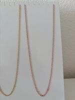 Kette 90cm Halskette 925 Silber roségold 2.2mm stabil Anker