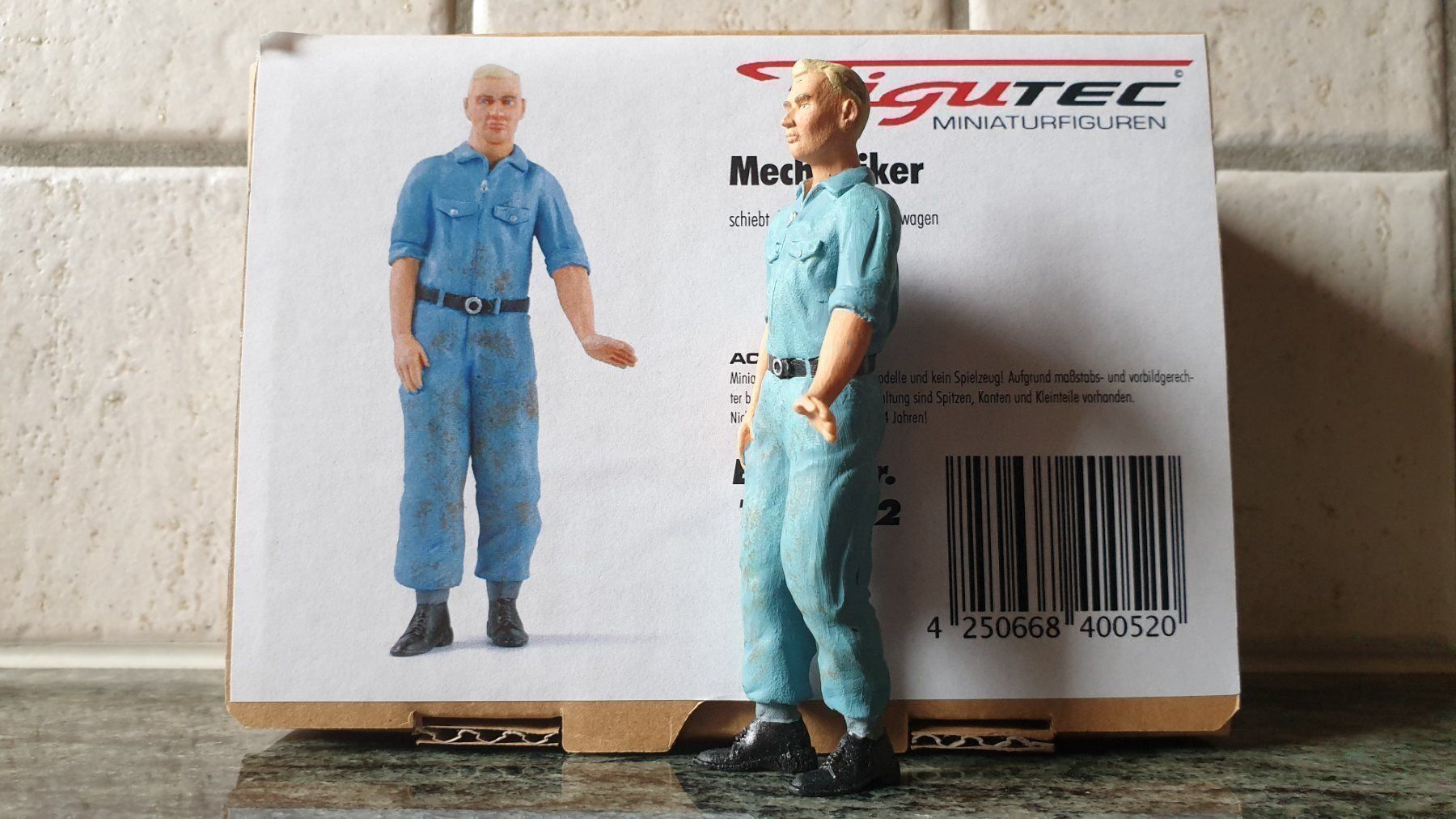 Statuette: MECHANIKER 1:18 – Nuovo e nell'imballaggio originale da Wengi b. Büren venduto da Ot1000 1