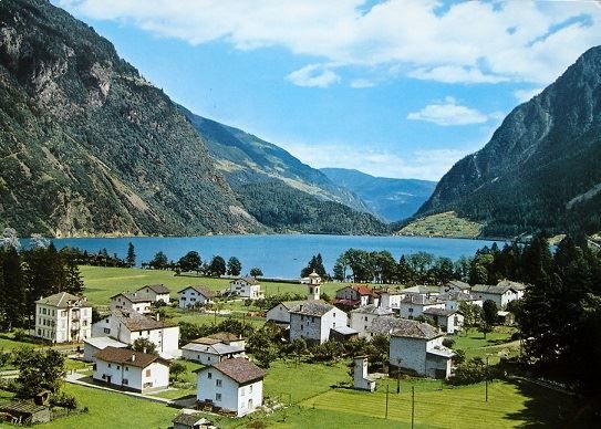 Cartoline postali: LE PRESE Lago di Poschiavo – Usato da Jona venduto da philajona