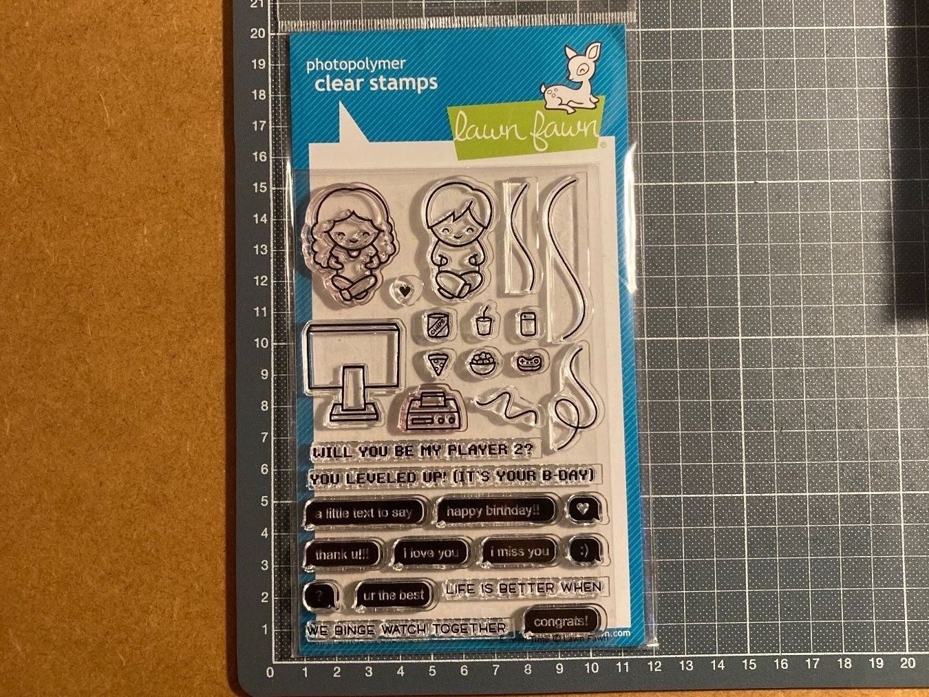 Stempel: LawnFawn Clearstamps "Screen Time" – Gebraucht aus Biel-Bienne von missy_i