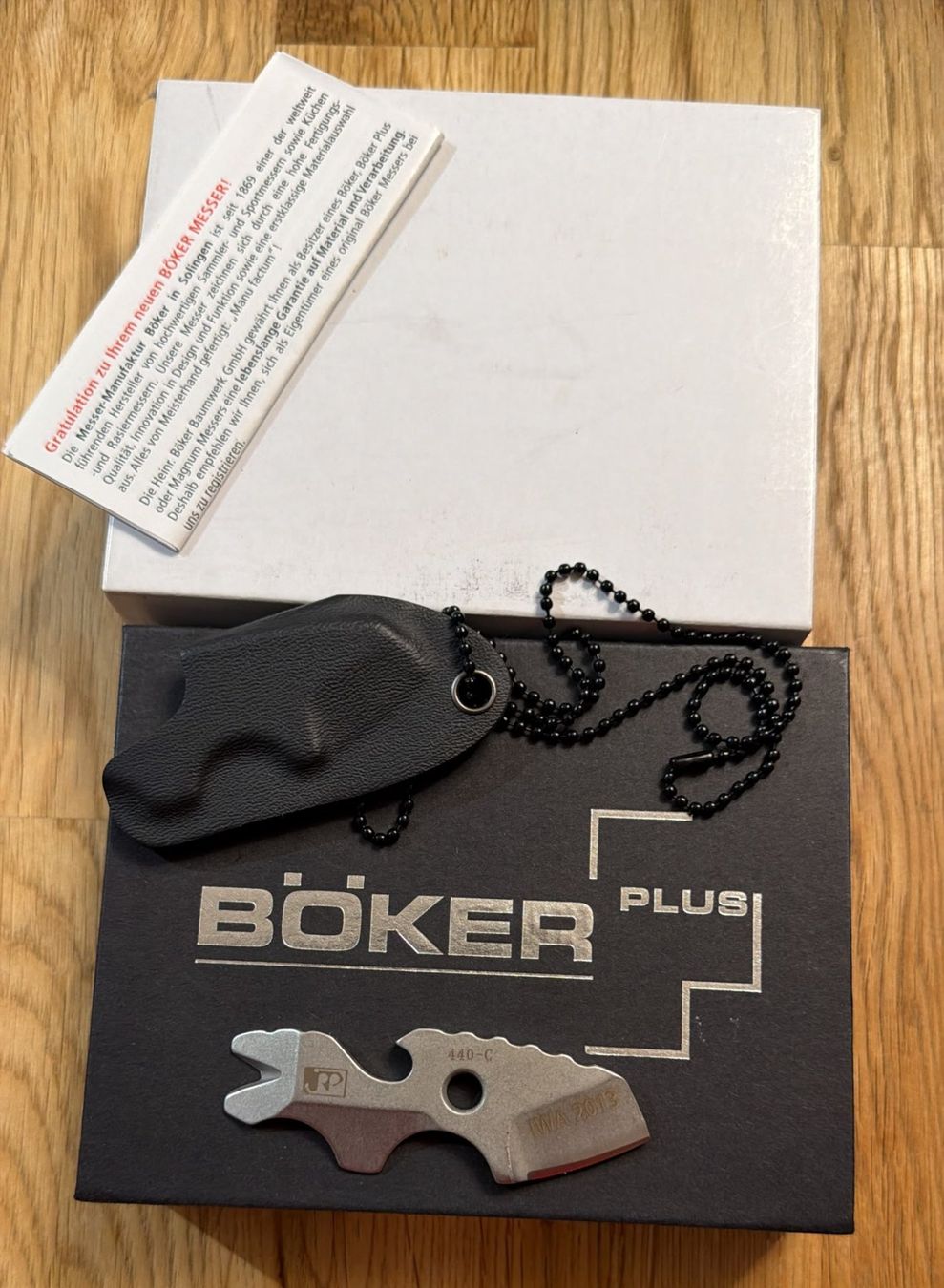Accessoires: BöKER PLUS  IWA 2013 MESSER – Neuf avec emballage d'origine à Zürich par Frei-Occasionen 3