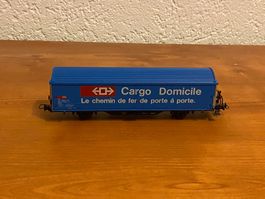 Märklin SBB / CFF wagon marchandise Hbis Cargo Domicile  HO