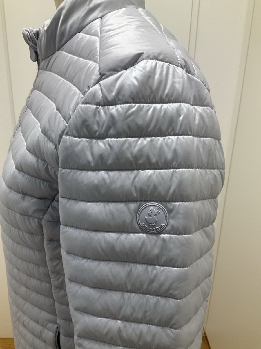 Save the duck Jacken: Save The Duck Steppjacke Damen hellgrau Grösse 2 – Gebraucht aus Bern von luc_nyq5 1