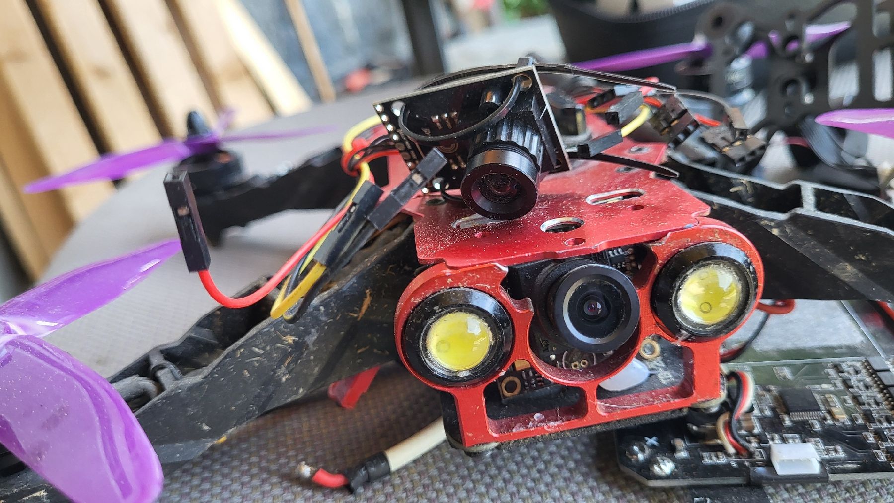 RC Modellbau: Drohnenbastelmaterial FPV Fat Shark – Defekt aus Seewis-Pardisla von Bis 3