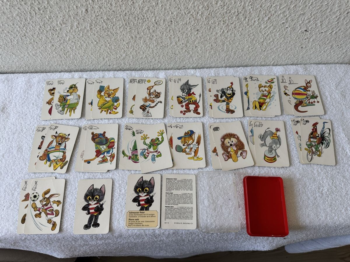Spiele: Schwarz Peter Spiel – Gebraucht aus Lenzburg von Meister_k