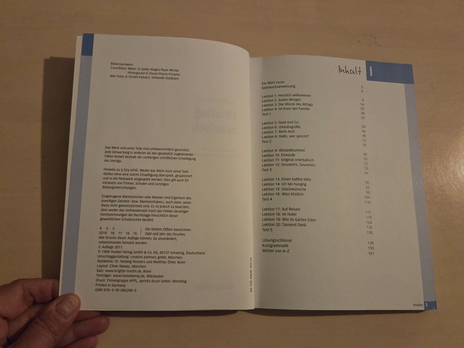 Libri: Arabisch Einstieg, Huber – Usato da Liestal venduto da ITOlio 4
