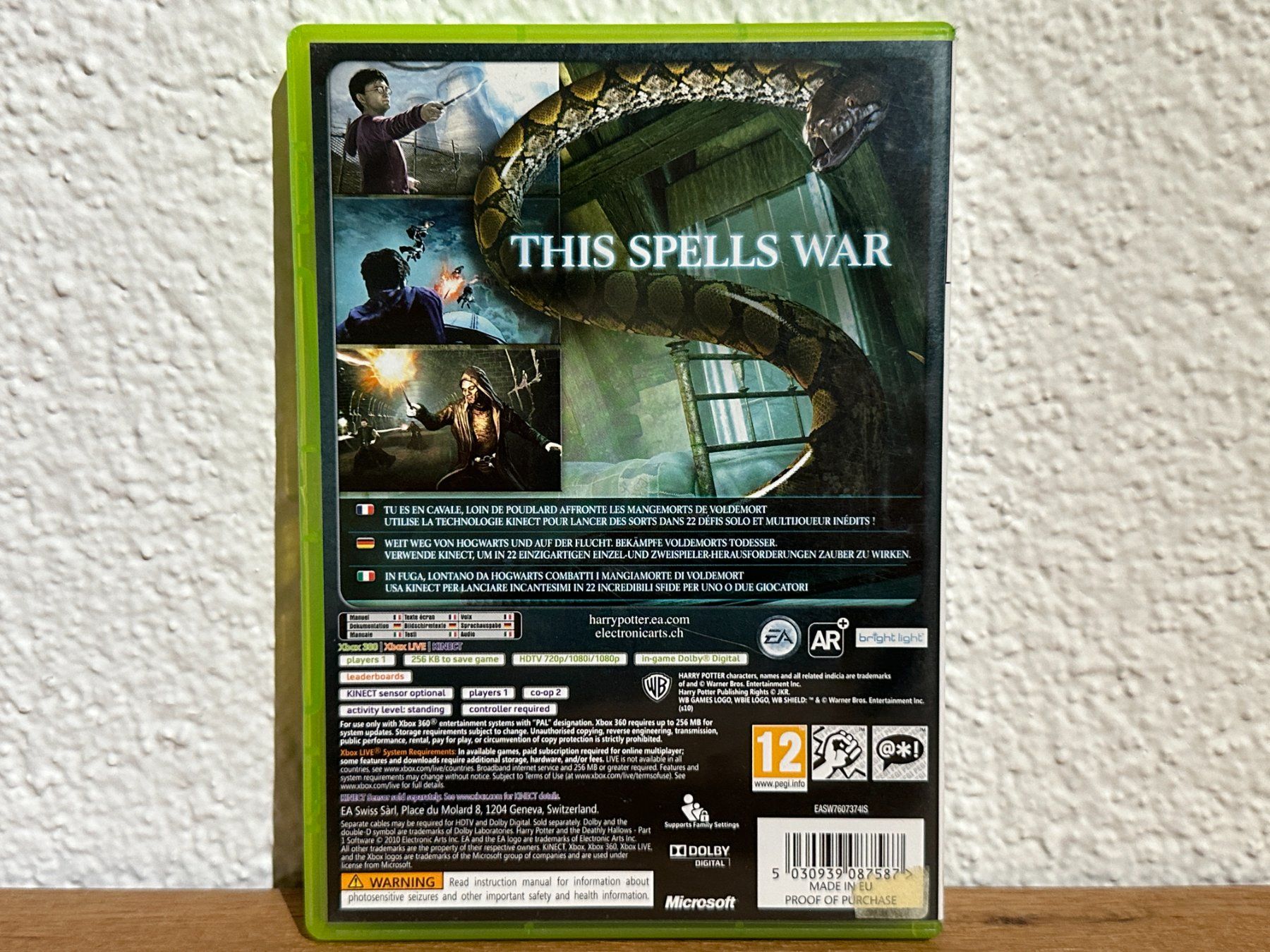 Spiele: Xbox Harry Potter Heiligtümer des Todes – Gebraucht aus Herznach von marco_0123 2