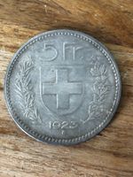 Sehr gut erhaltener 5-Liber 1923 Silbermünze