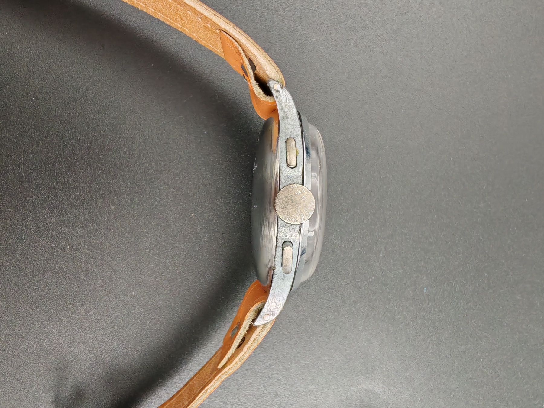 Orologi: NO NAME CHRONO (Defekt, salmon dial) – Usato da Otelfingen venduto da Yossi-68 8