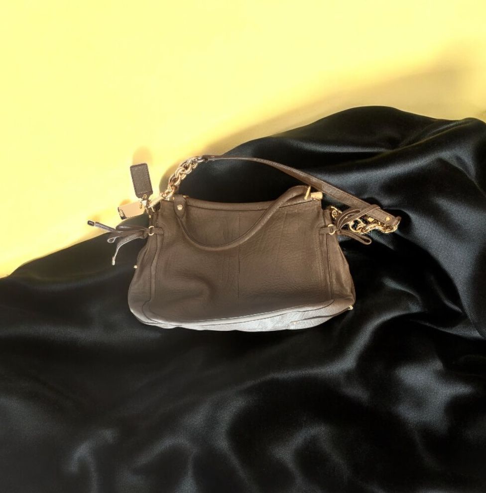 Coach Taschen für Damen: COACH-Elegante Handtasche in Anthrazit – Neu (gemäss Beschreibung) aus Möhlin von LaedeleUmsEck_28 2