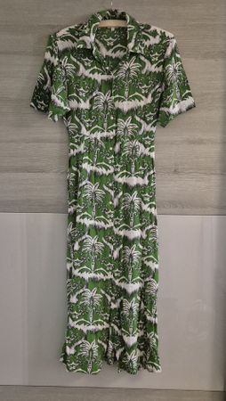 Robe longue de la marque An'ge imprimé tropical