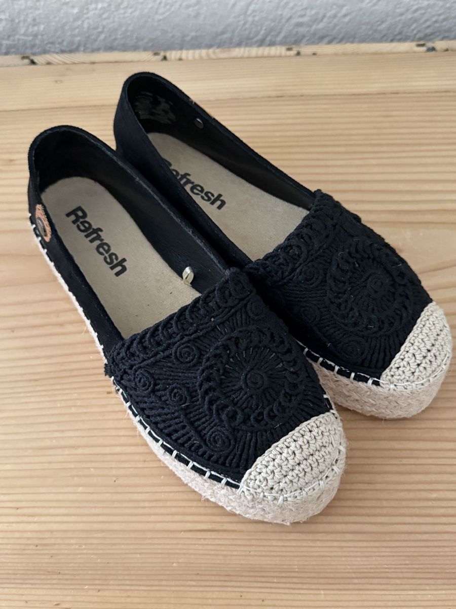 Scarpe da donna: Espadrilles von Refresh Gr. 36 in Schwarz Neu! – Nuovo (secondo la descrizione) da Langnau am Albis venduto da Schneeflocke92 6