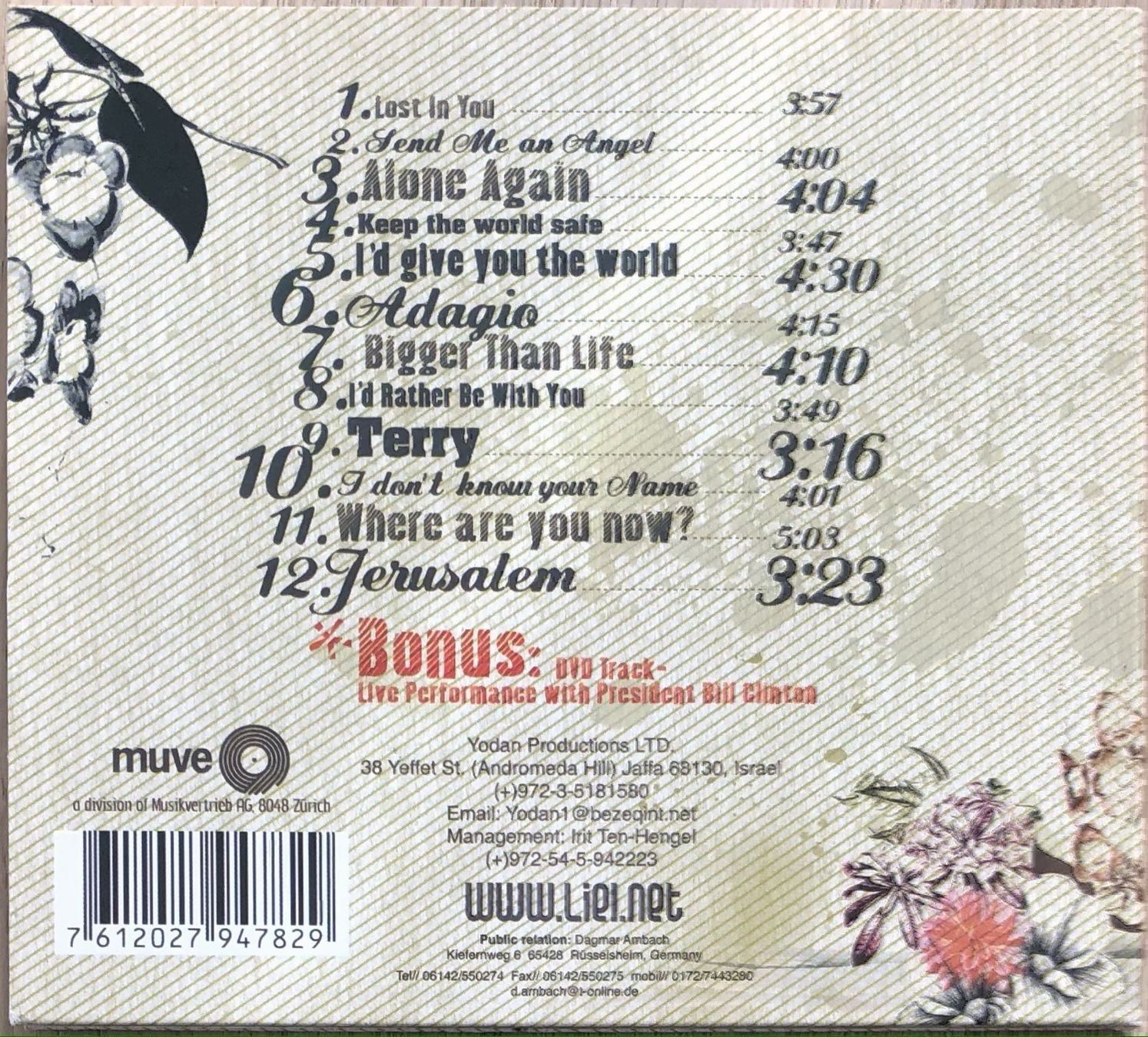 CD: Liel – Unison – Usato da Martigny venduto da jereq 1