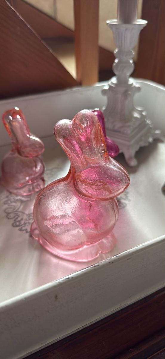Statuette: Drei Glashasen 🐰 – Usato da Schaffhausen venduto da Ibag 1